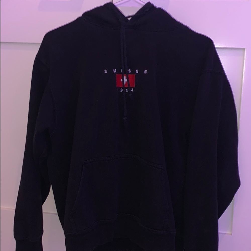 Black brandy melville hoodie